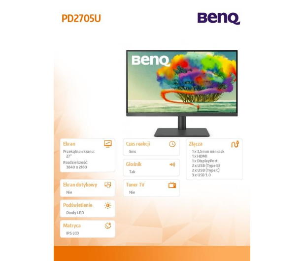 BenQ PD2705U - 744054 - zdjęcie 7